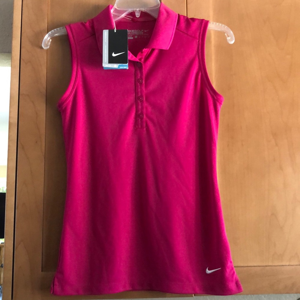 Pink Nike Golf Shirt